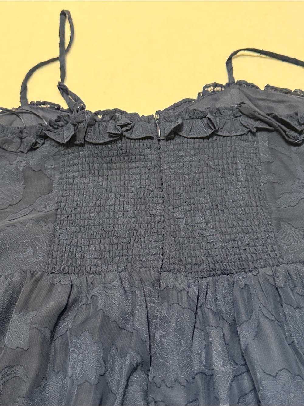 Altar'd State Navy Blue Ruffled Mini Dress - Picture 7 of 7